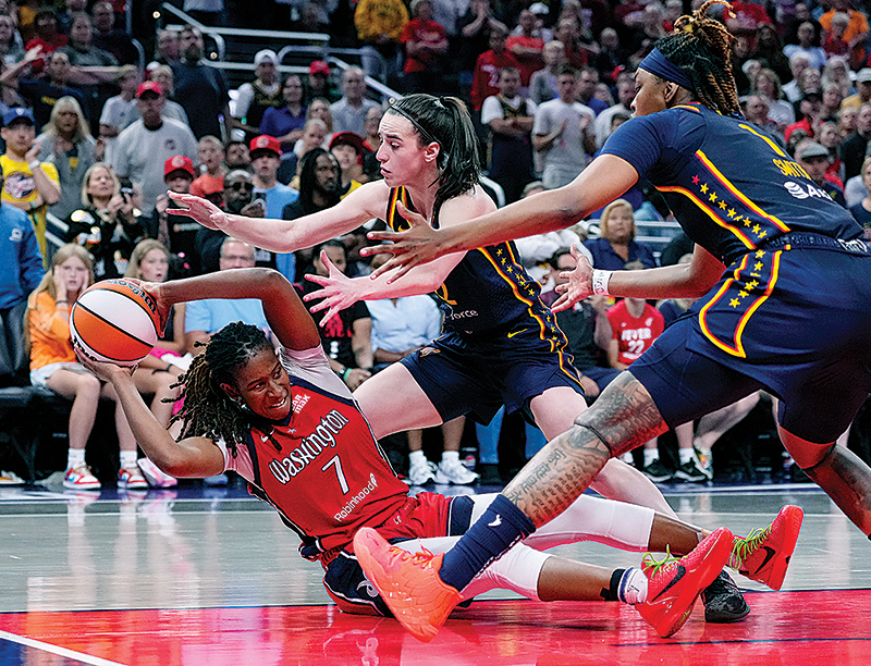 Clark's big game foiled by Mystics | News, Sports, Jobs - Times Republican